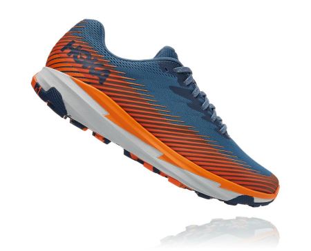 Hoka One One Torrent 2 - Tenis Corrida Trilha Homem Turquesa | PT-Jgblmxx